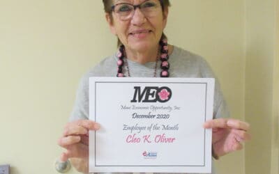 Congratulations to Kai Oliver, MEO’s December 2020 Employee of the Month!
