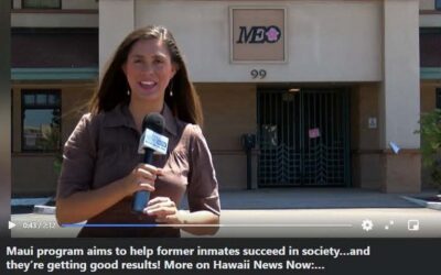 Hawaii News Now report on MEO Inmate transition program