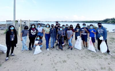 MEO Youth Services youths pick up 2,104 cigarette butts to mark the Great American Smokeout
