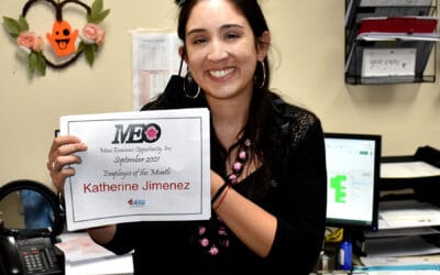 Kathy Jimenez named MEO September Employee of the Month