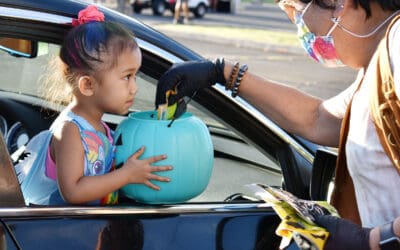 MEO joins superheroes and goblins at Halloween Drive-Thru