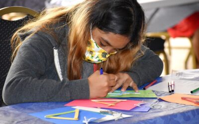 MEO Youth Services collecting gifts, making ornaments, gift wrapping