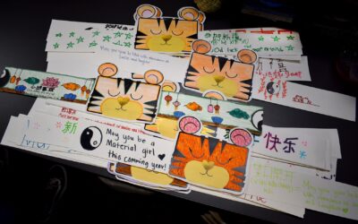 Youth Services makes headbands for Head Start preschoolers