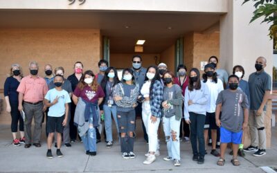 Heart healthy walk by MEO staff, youths