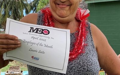 Head Starts Laurie Saito named MEO Employee of the Month