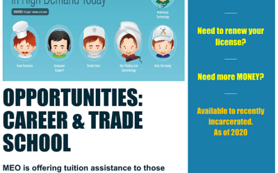 MEO offers job training help for recently released inmates