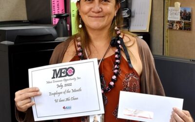 NFJP case manager Uilani Ah Chan named MEO Employee of Month