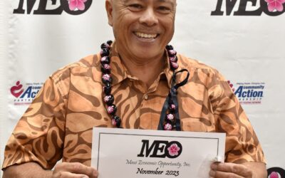Lucky Echiverri named MEO Employee of the Month