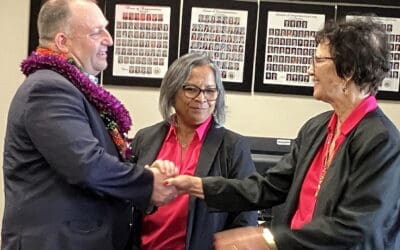 Maui Economic Opportunity delegation including staff and clients visited